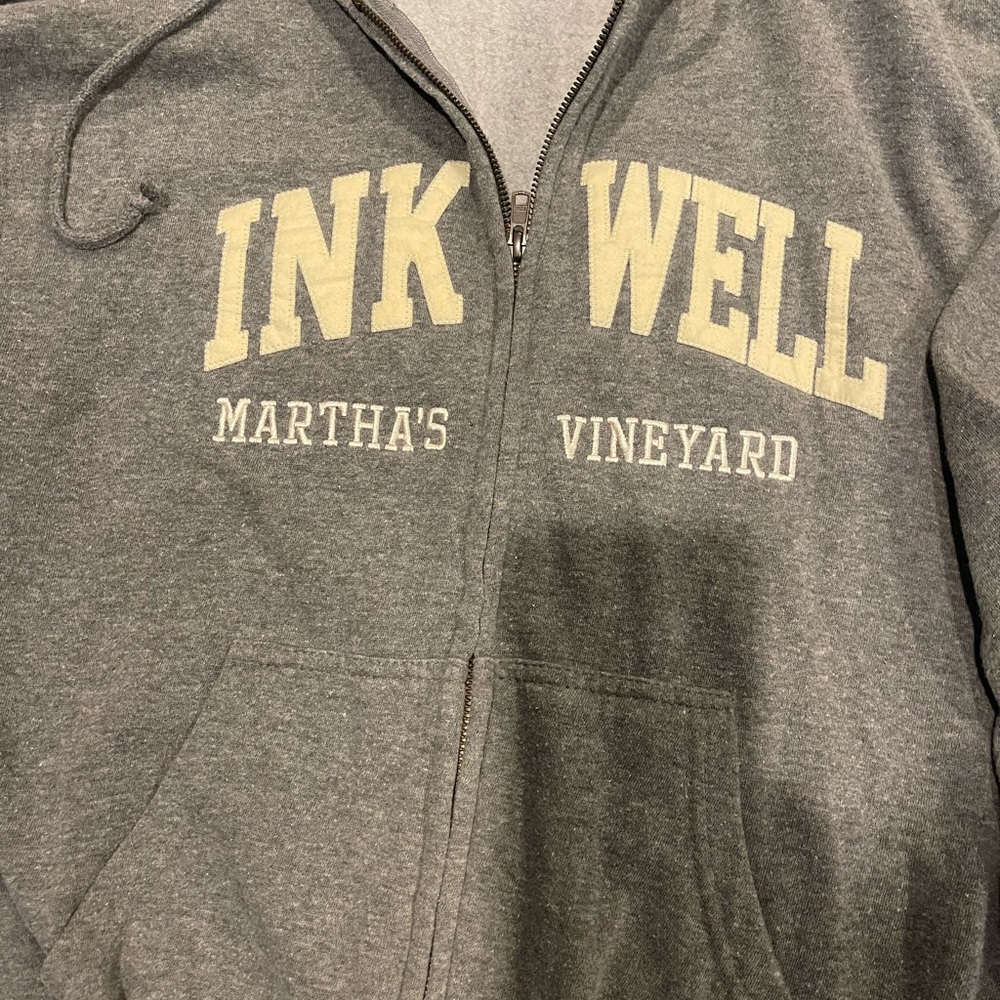MV Sport Gray Zip-Up Hoodie - Picture 3 of 4